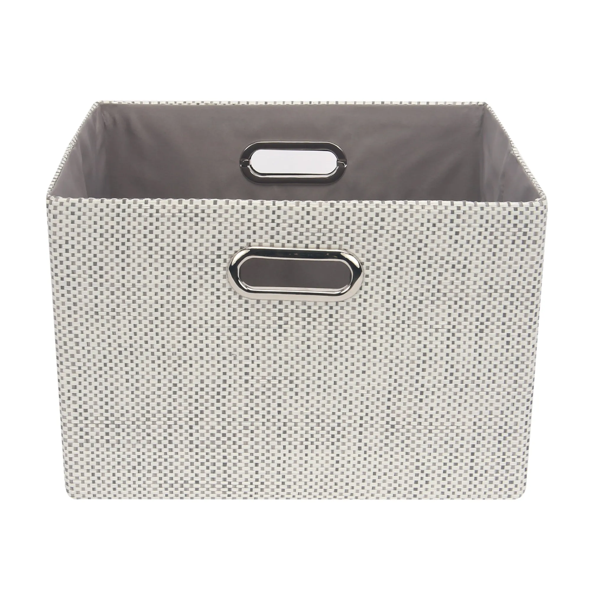 Gray Foldable Storage Basket