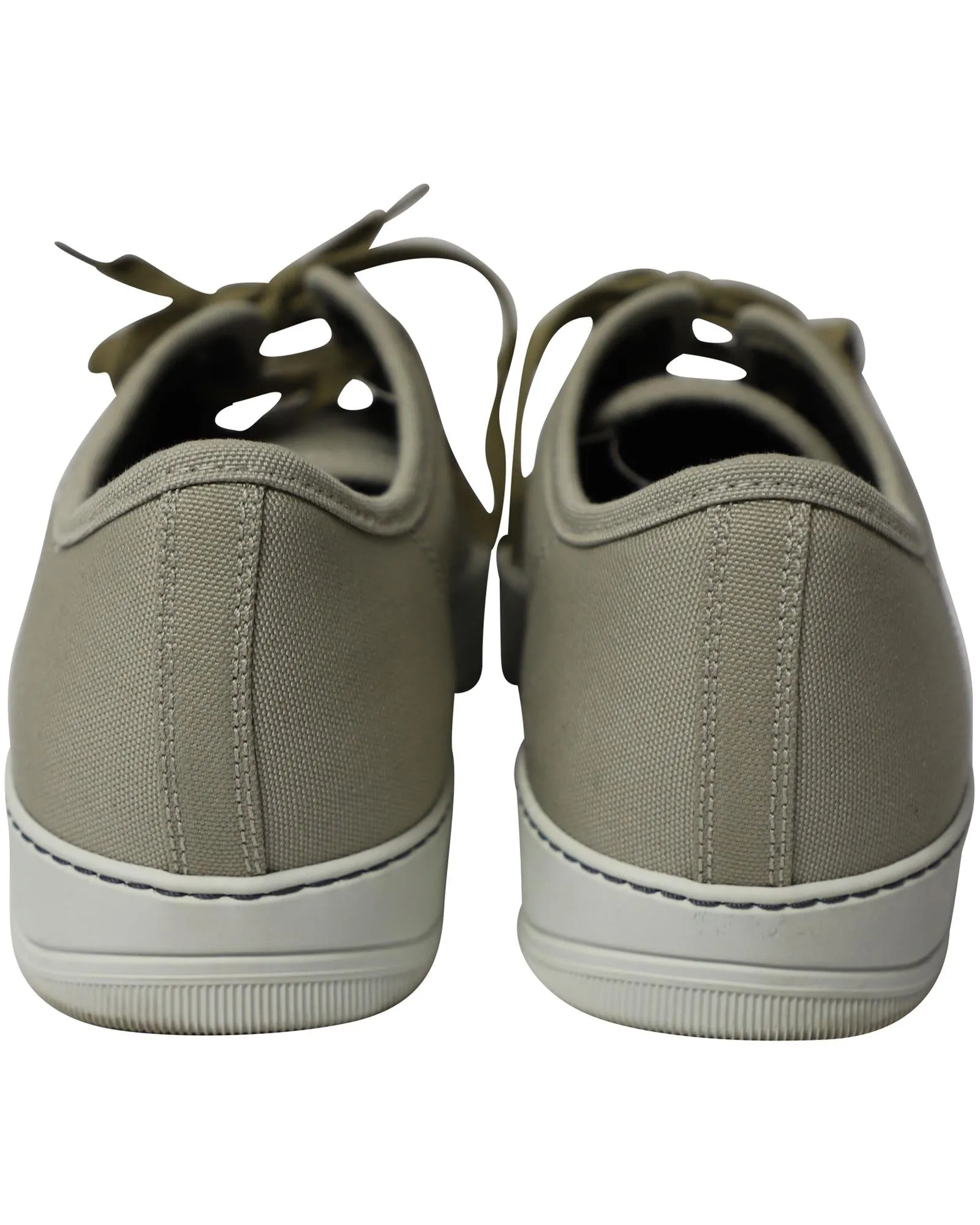 Grey Cotton DBB1 Tap Toe Sneakers