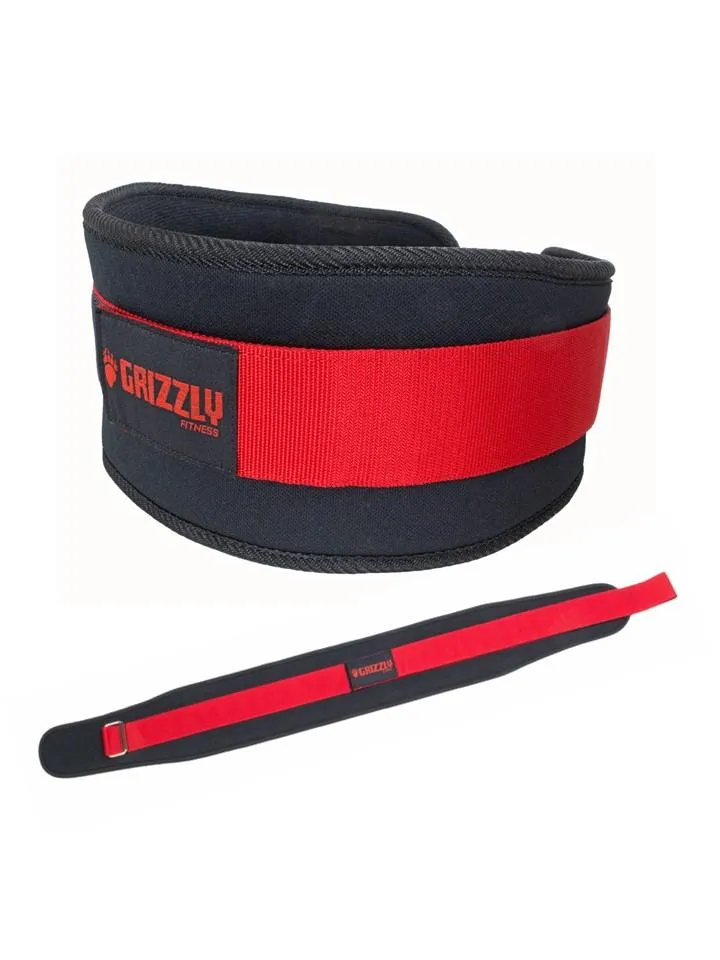 Grizzly Soflex Nylon Pro Weight Training Belt