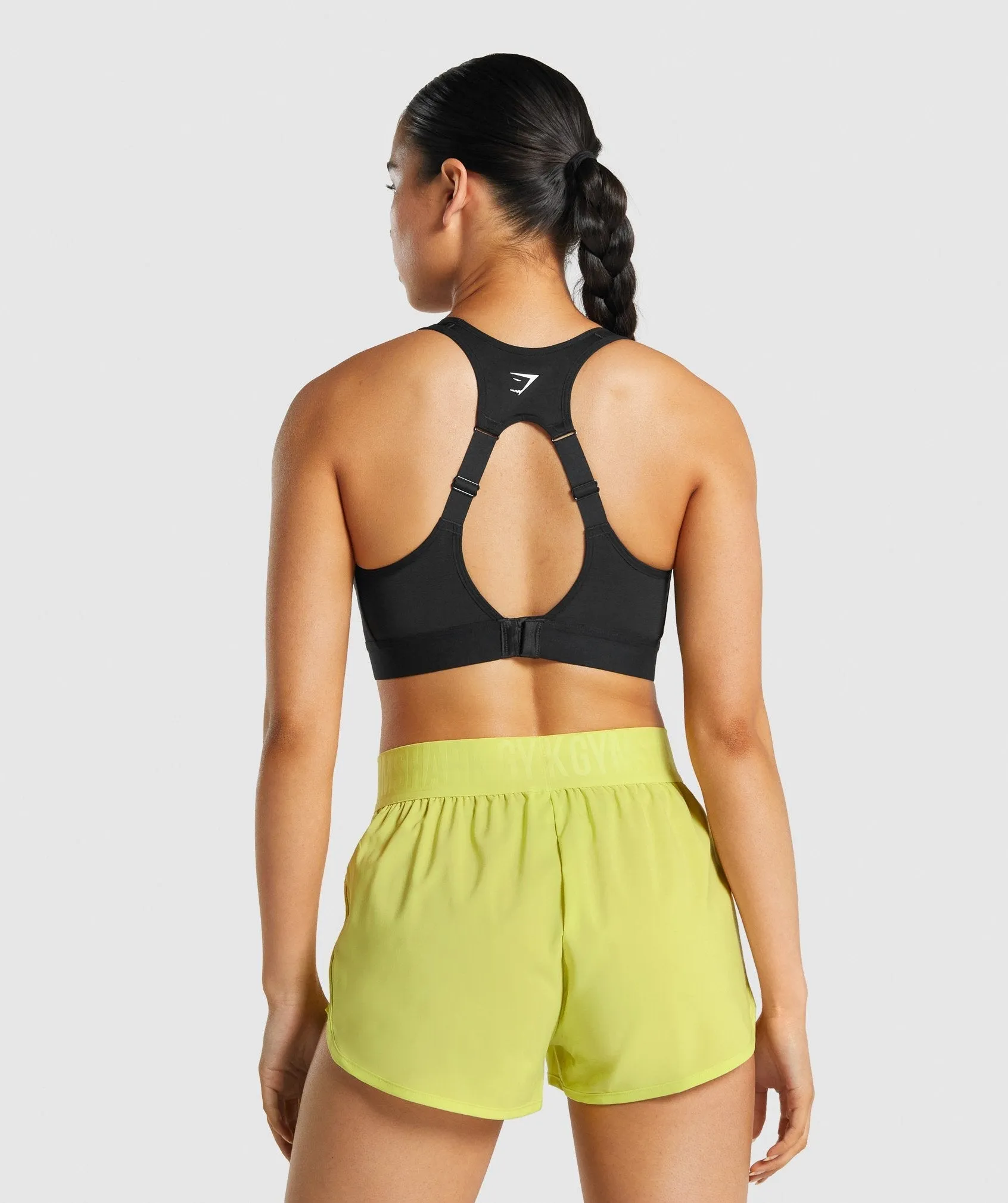 Gymshark Open Back Sports Bra - Black