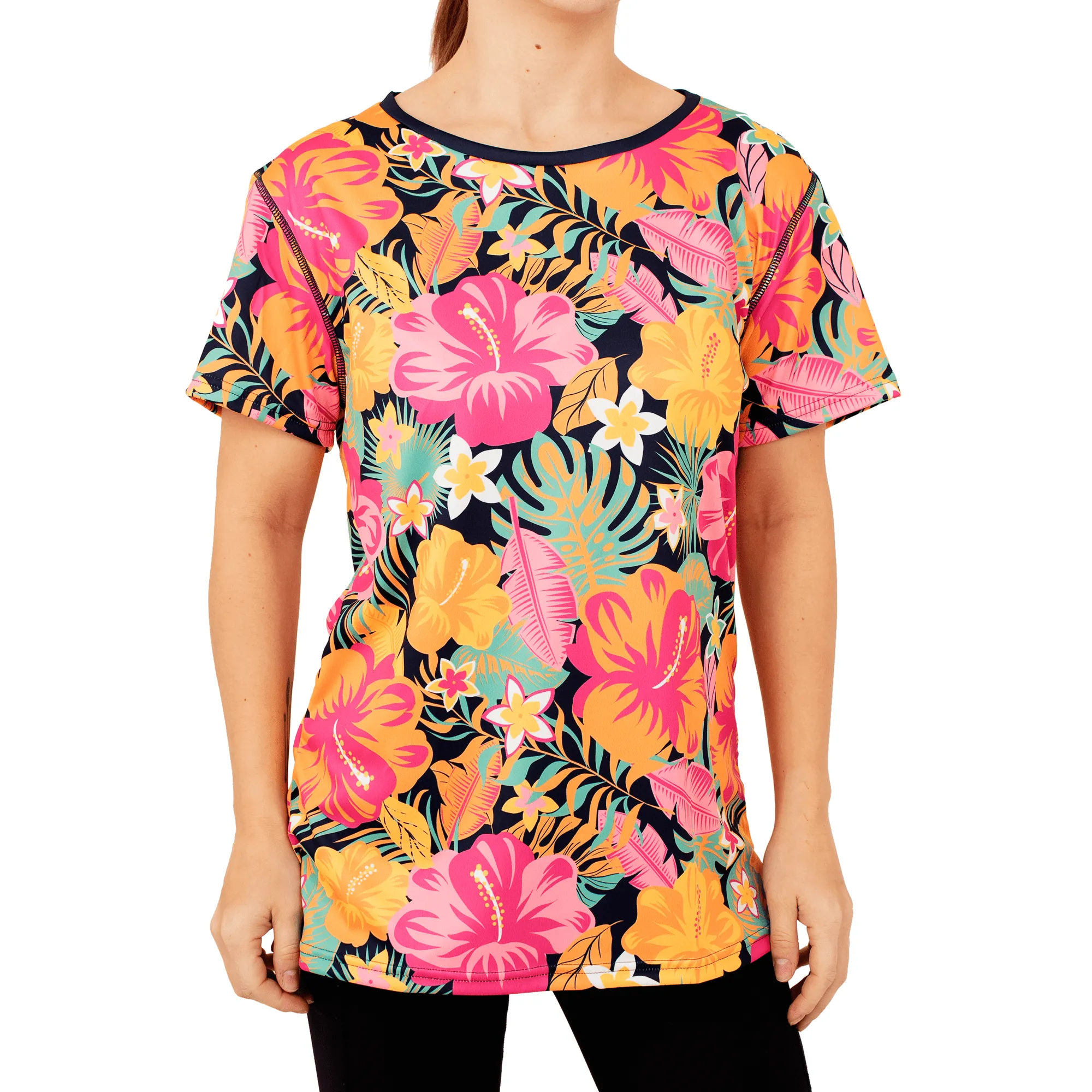 Hibiscus - Adventurous - Womens Training T-Shirt