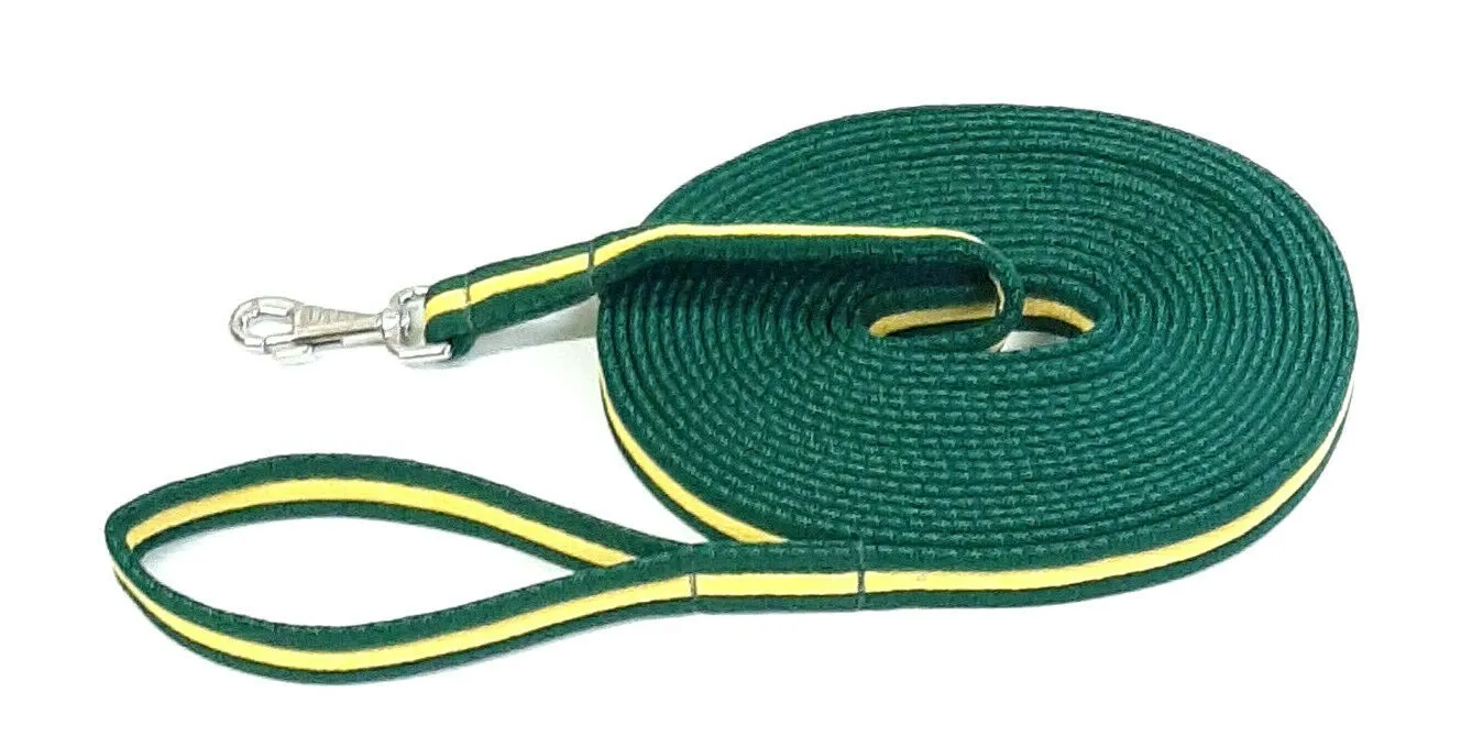 Horse Lunge Line Large Dog Training Lead Leash 50ft Soft Cushioned Padded 25mm Air Webbing