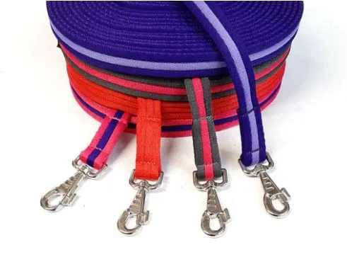 Horse Lunge Line Large Dog Training Lead Leash 50ft Soft Cushioned Padded 25mm Air Webbing