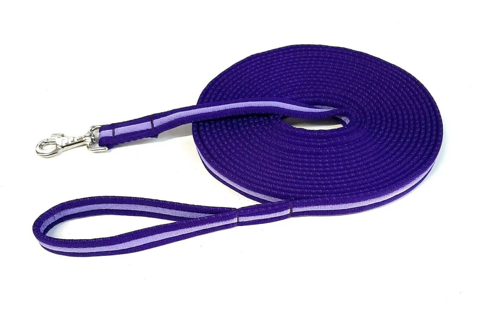 Horse Lunge Line Large Dog Training Lead Leash 50ft Soft Cushioned Padded 25mm Air Webbing