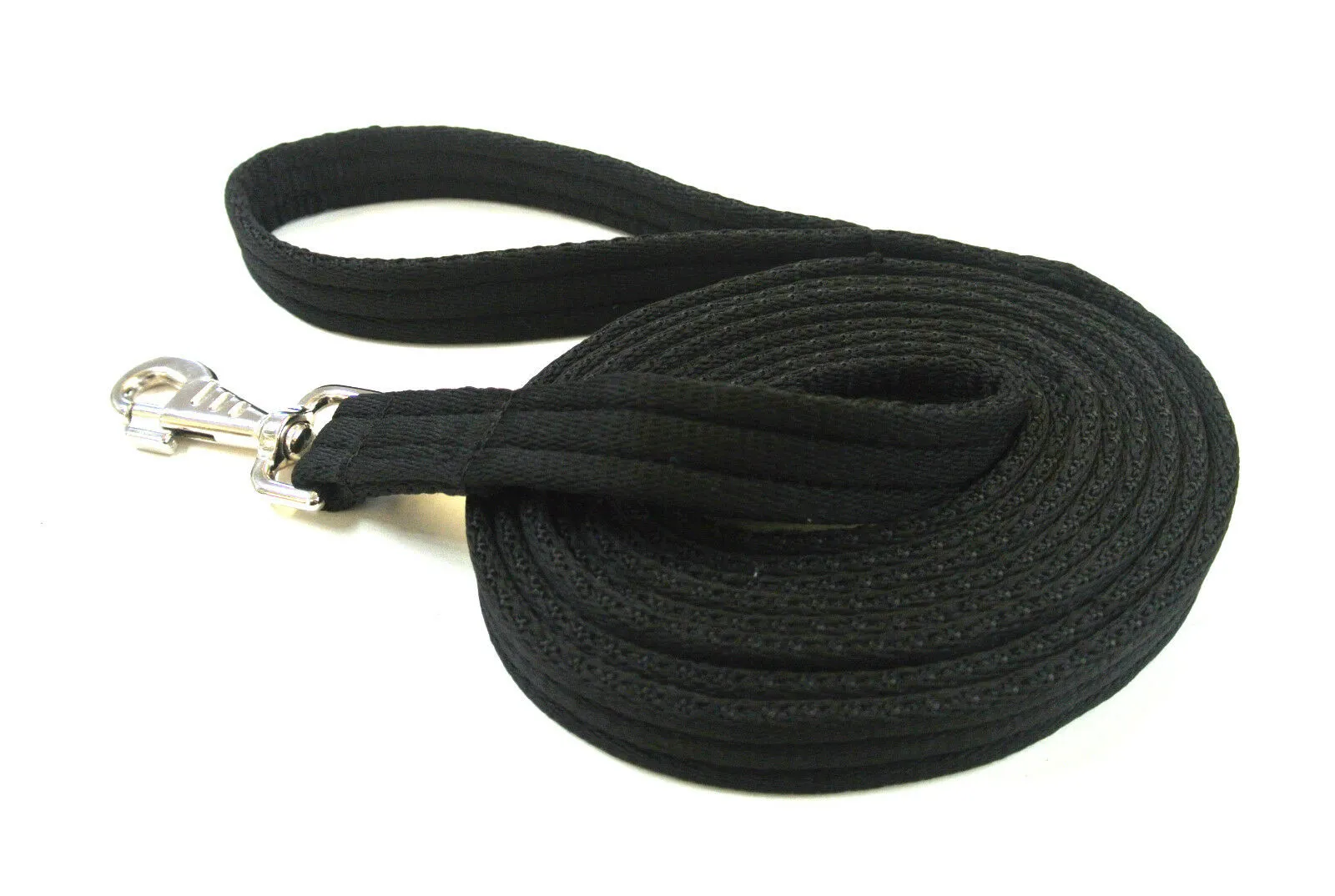 Horse Lunge Line Large Dog Training Lead Leash 50ft Soft Cushioned Padded 25mm Air Webbing