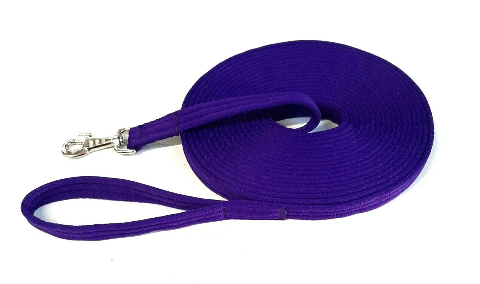 Horse Lunge Line Large Dog Training Lead Leash 50ft Soft Cushioned Padded 25mm Air Webbing