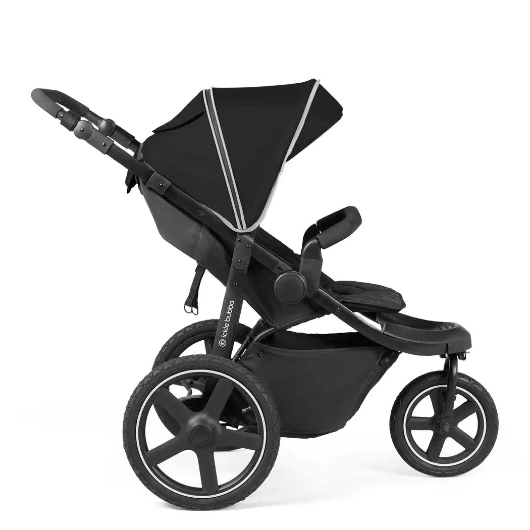 Ickle Bubba Venus MAX Jogger Stroller (All Black)