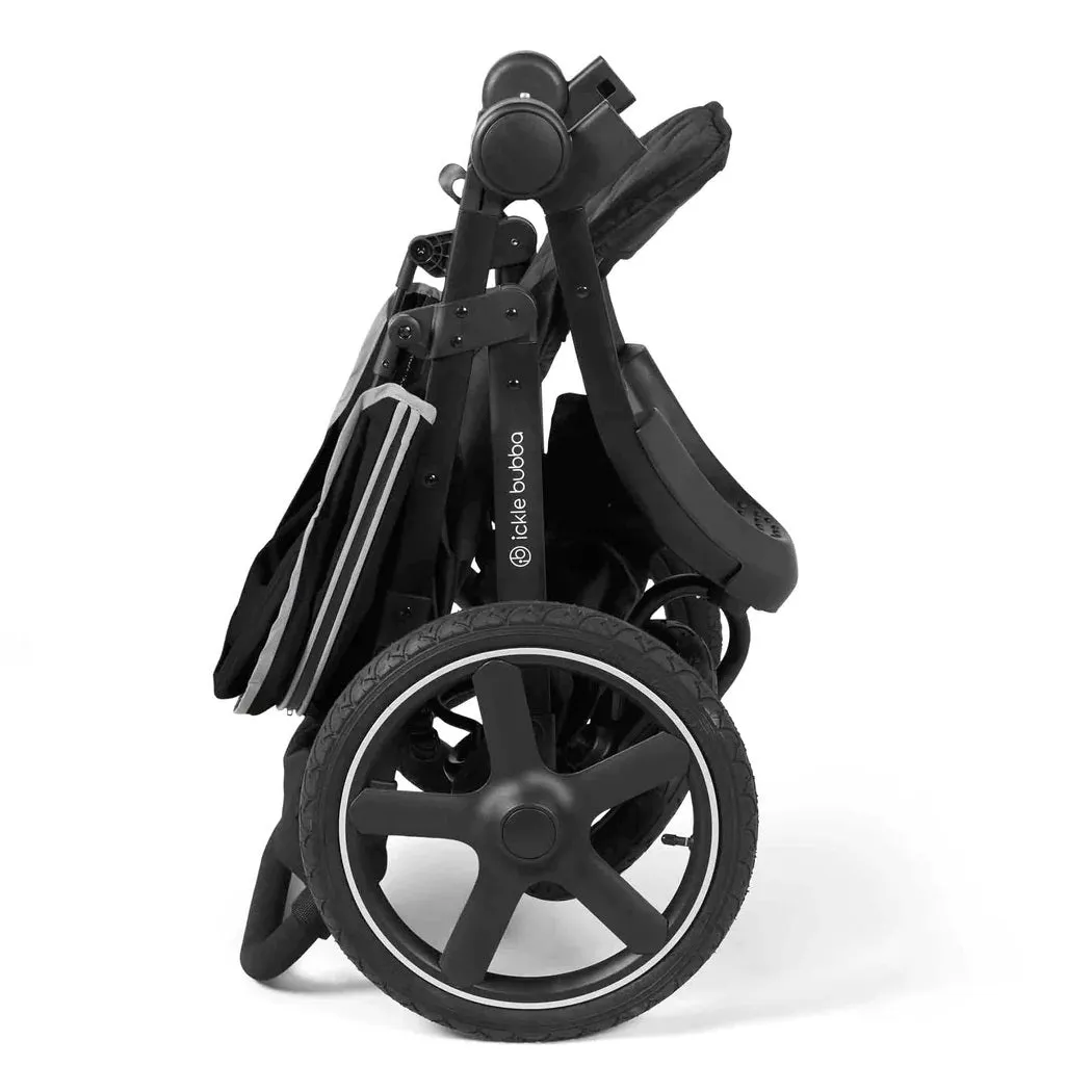 Ickle Bubba Venus MAX Jogger Stroller (All Black)