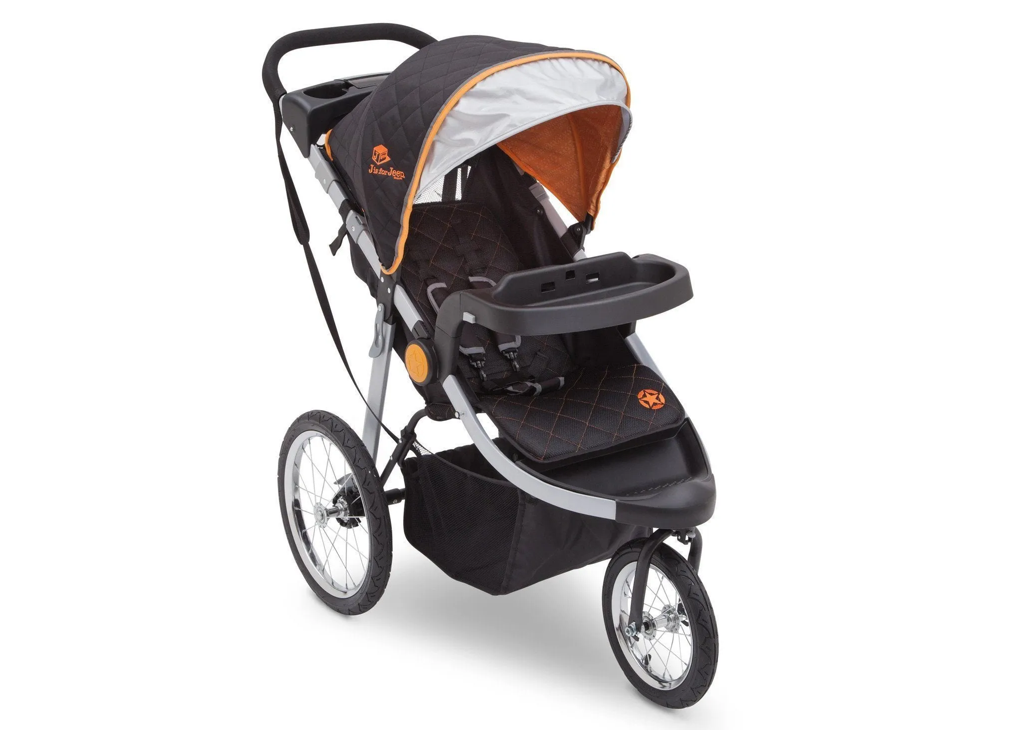 J is for Jeep® Brand Cross-Country All-Terrain Jogging Stroller