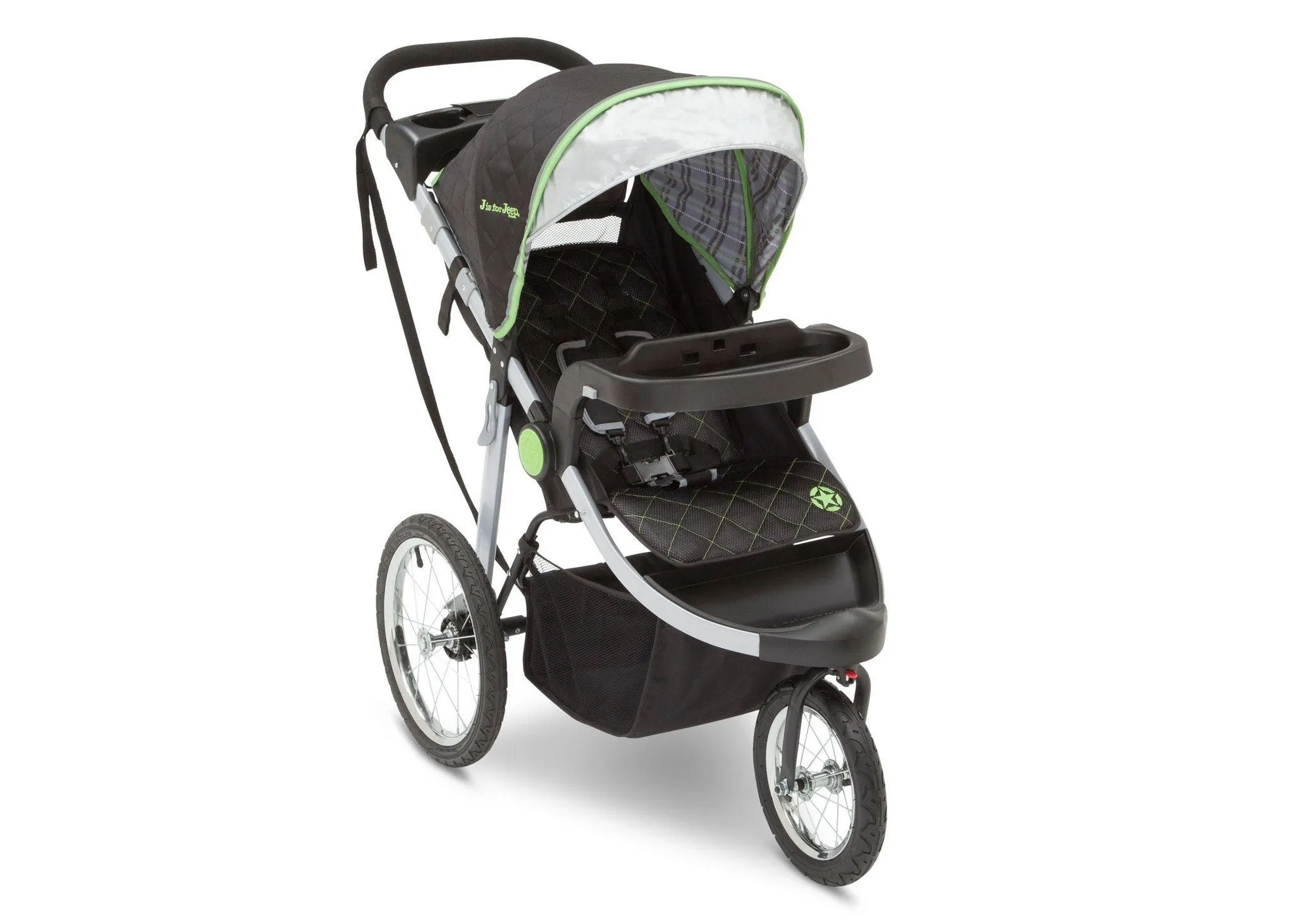 J is for Jeep® Brand Cross-Country All-Terrain Jogging Stroller