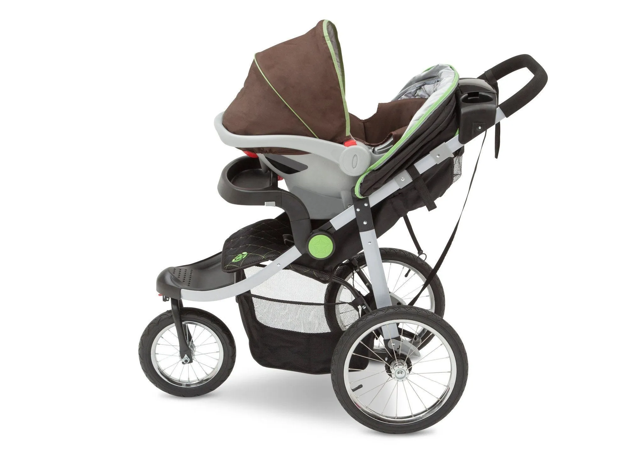 J is for Jeep® Brand Cross-Country All-Terrain Jogging Stroller