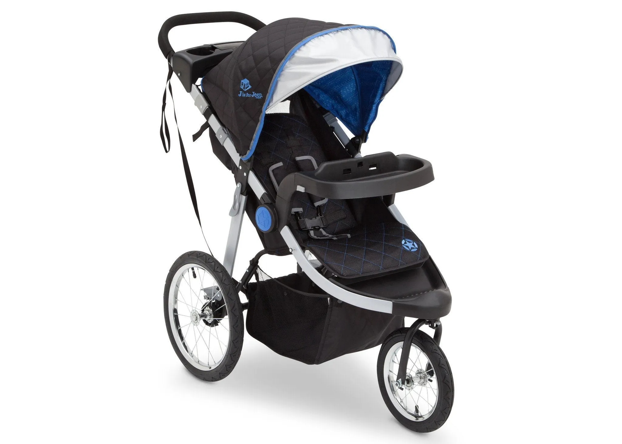 J is for Jeep® Brand Cross-Country All-Terrain Jogging Stroller