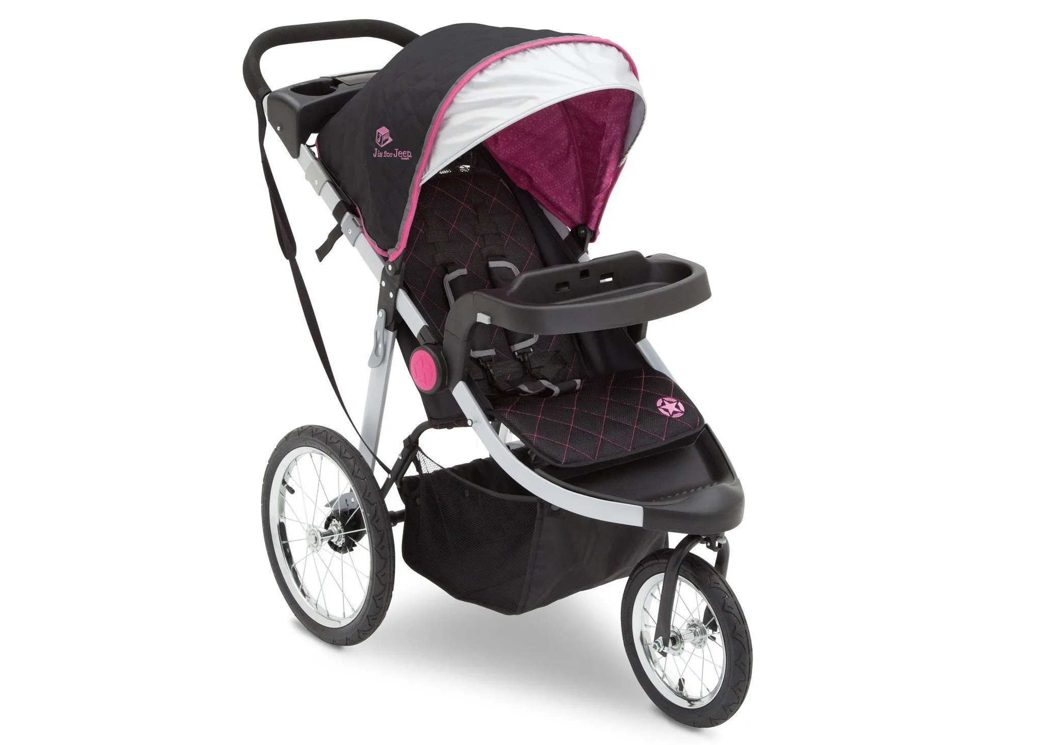 J is for Jeep® Brand Cross-Country All-Terrain Jogging Stroller