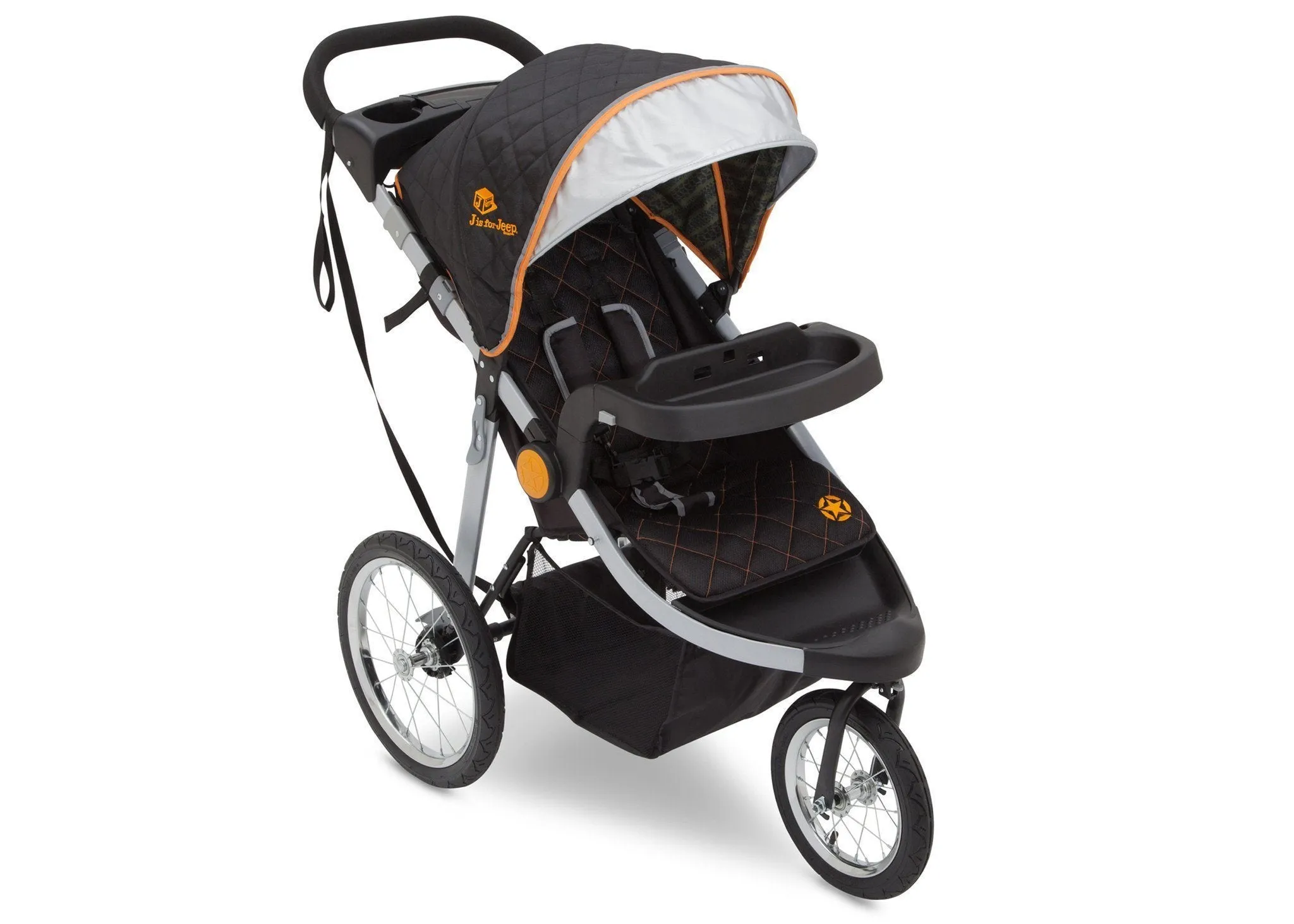 J is for Jeep® Brand Cross-Country All-Terrain Jogging Stroller