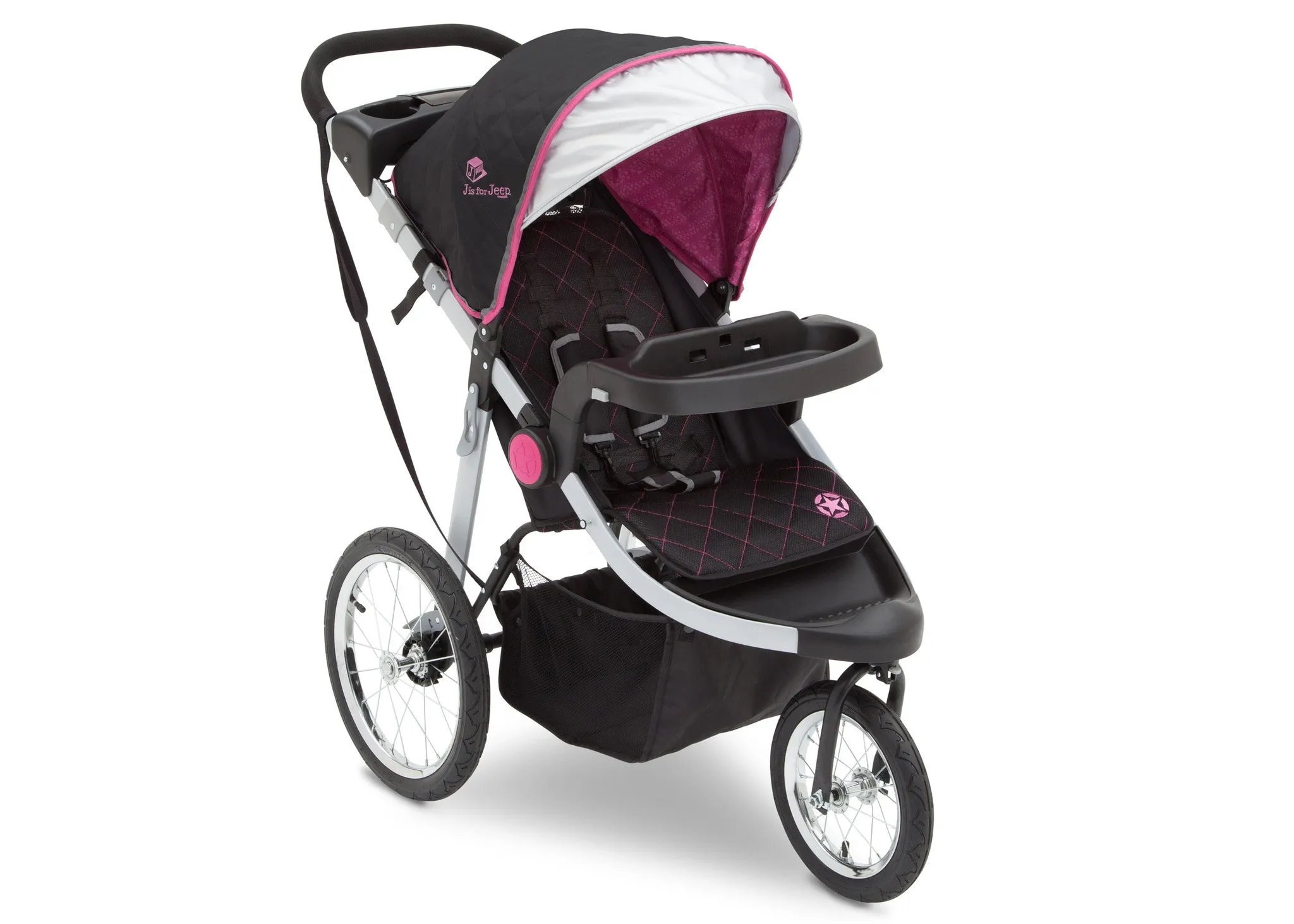 J is for Jeep<sub>®</sub> Brand Cross-Country All-Terrain Jogging Stroller