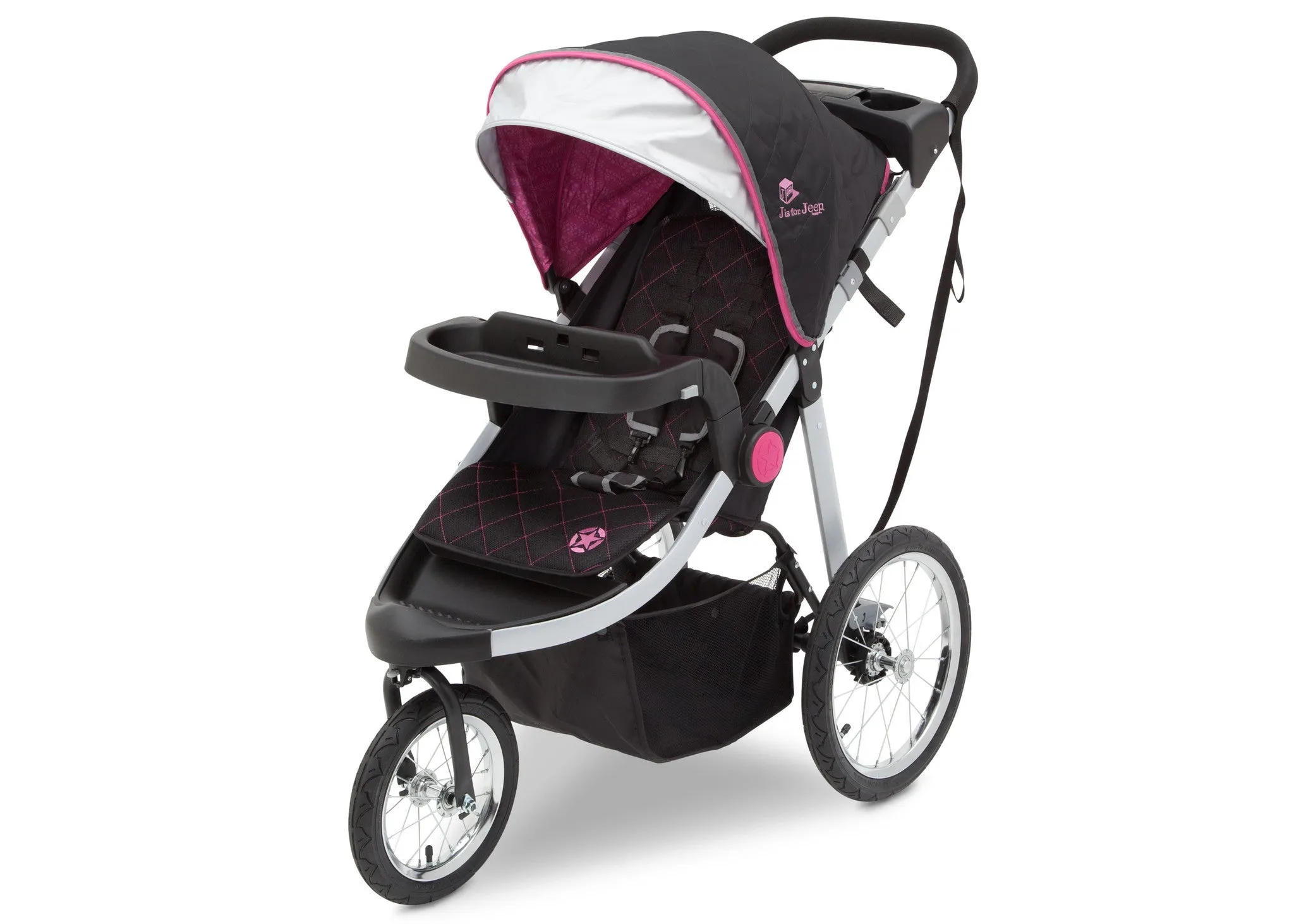 J is for Jeep<sub>®</sub> Brand Cross-Country All-Terrain Jogging Stroller