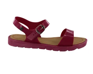 Jelly Footwear Sandal Strappy Flat Fuschia