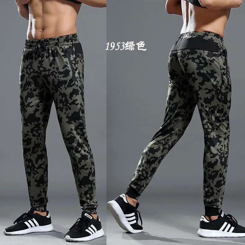 jogging pants Dry Fit training pants running pants men Joggers cycling sport pants full length black trousers pockets sportswear