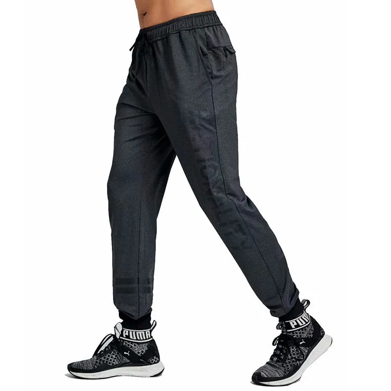 Jogging Pants Men Breathable Sport Sweatpants Zip Pocket Training Pants Gym Workout Pants Athletic Soccer Running Trousers