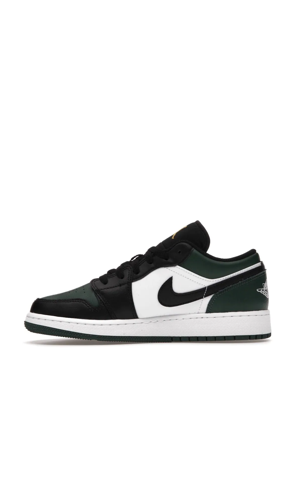 Jordan 1 Low Green Toe .