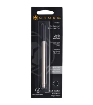 Jumbo Ballpoint Pen Refill - Black - Medium - Single