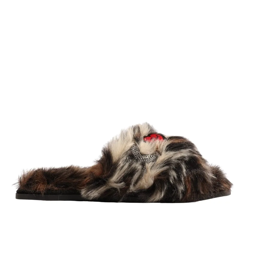 KARL LAGERFELD - Criss Cross Slippers