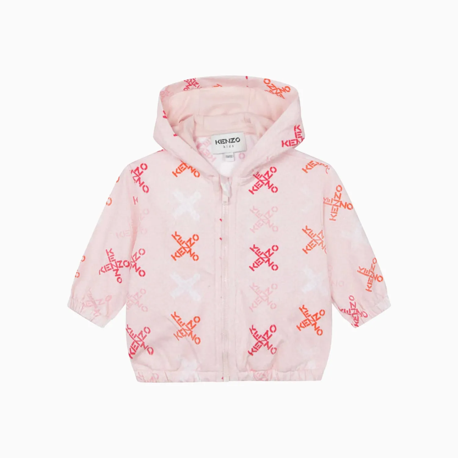 Kid's Cross Logo Print Trackuit