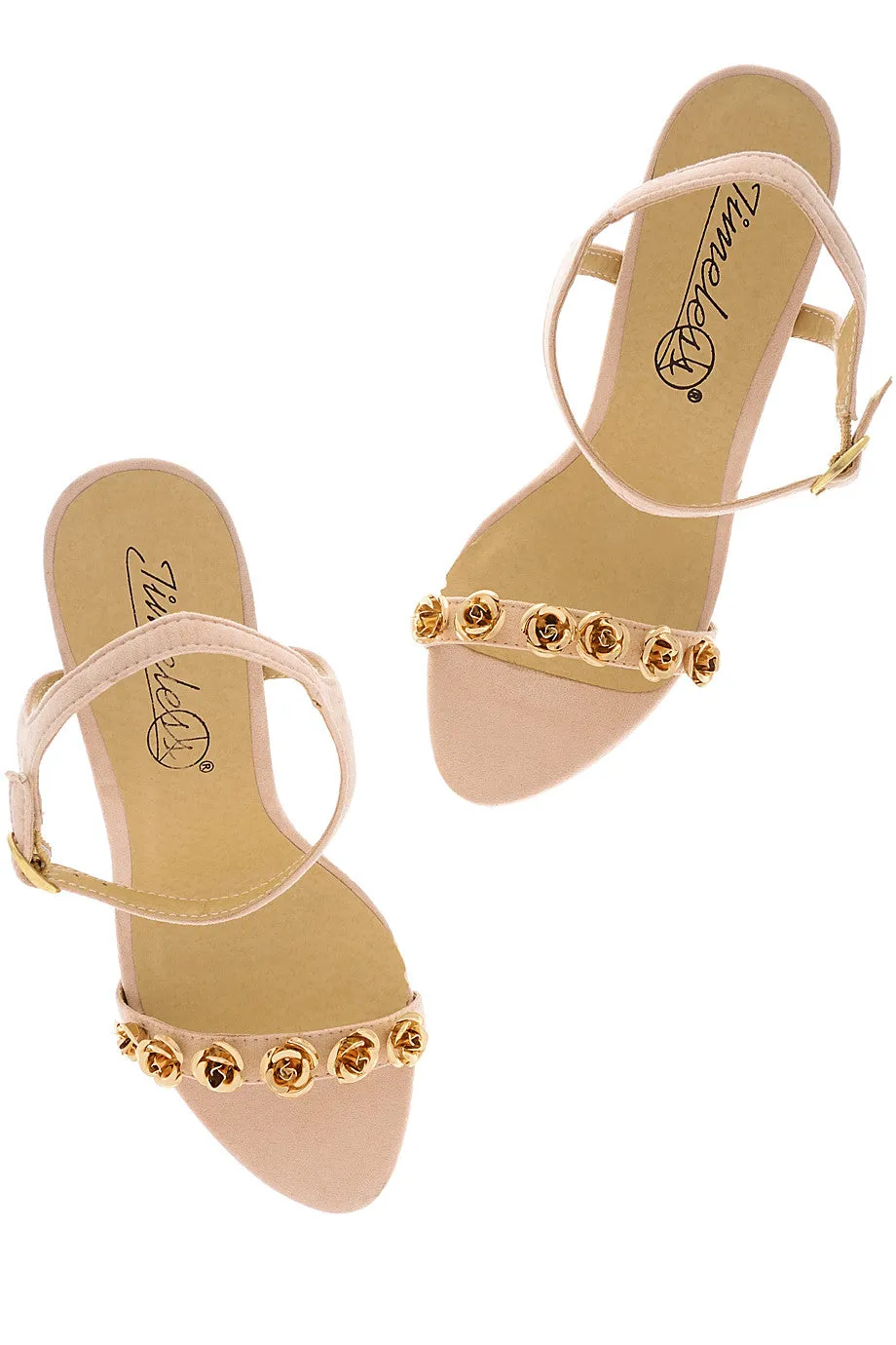 KONSTANZE Nude Sandals