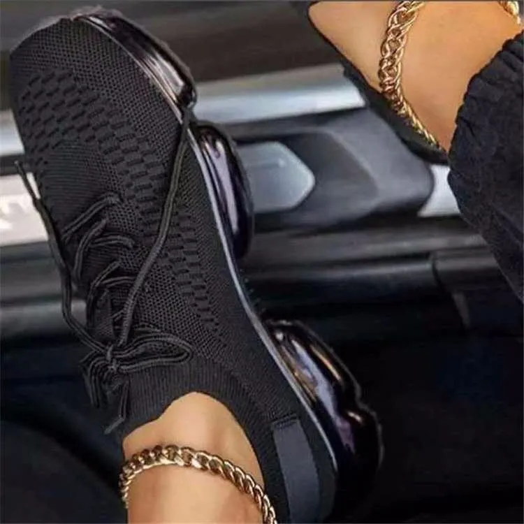 Lace up Casual Shoes  Air Cushion Bottom Lace