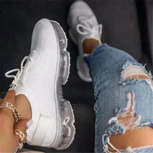 Lace up Casual Shoes  Air Cushion Bottom Lace