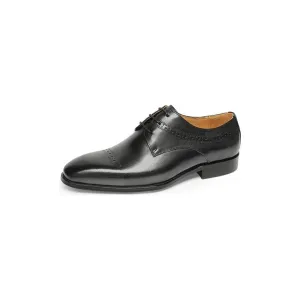 LaceLux Exotic Pointed Toe Dress Shoes