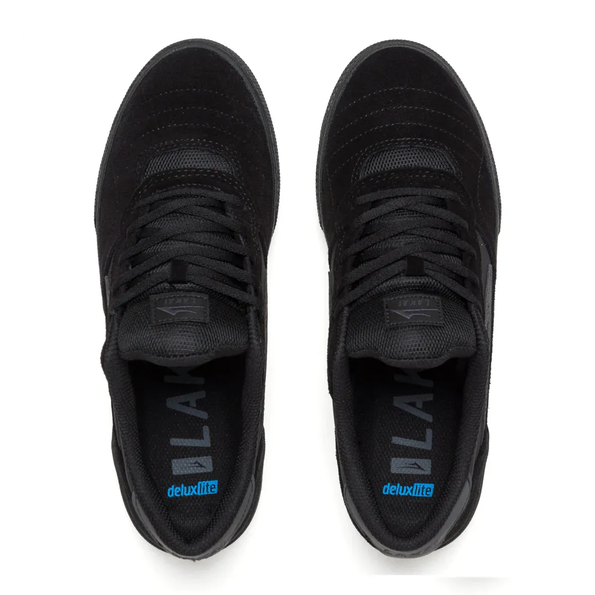 LAKAI CAMBRIDGE BLACK/REFLECTIVE SUEDE