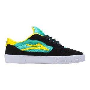 LAKAI CAMBRIDGE BLACK/TEAL SUEDE