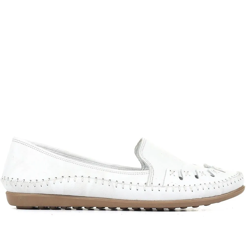 Leather Slip-On Pumps - GOKH29000 / 316 901