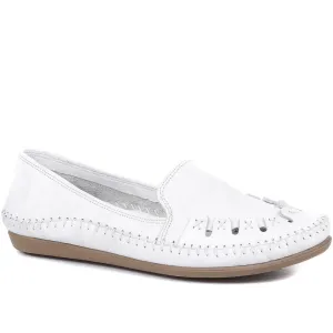 Leather Slip-On Pumps - GOKH29000 / 316 901