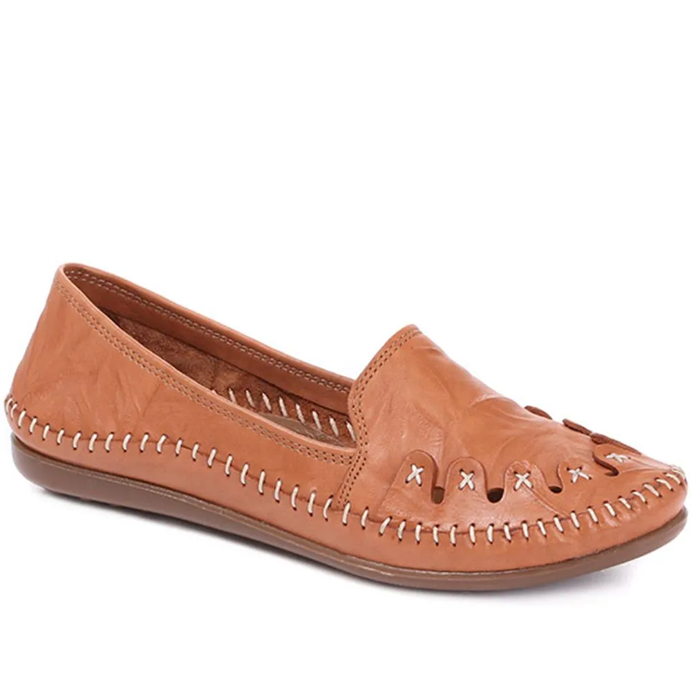 Leather Slip-On Pumps - GOKH29000 / 316 901