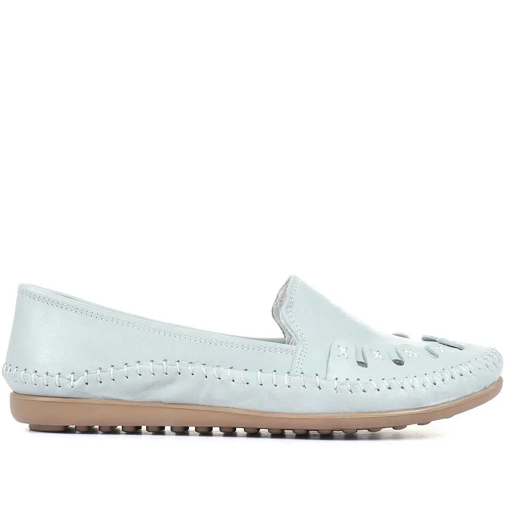 Leather Slip-On Pumps - GOKH29000 / 316 901