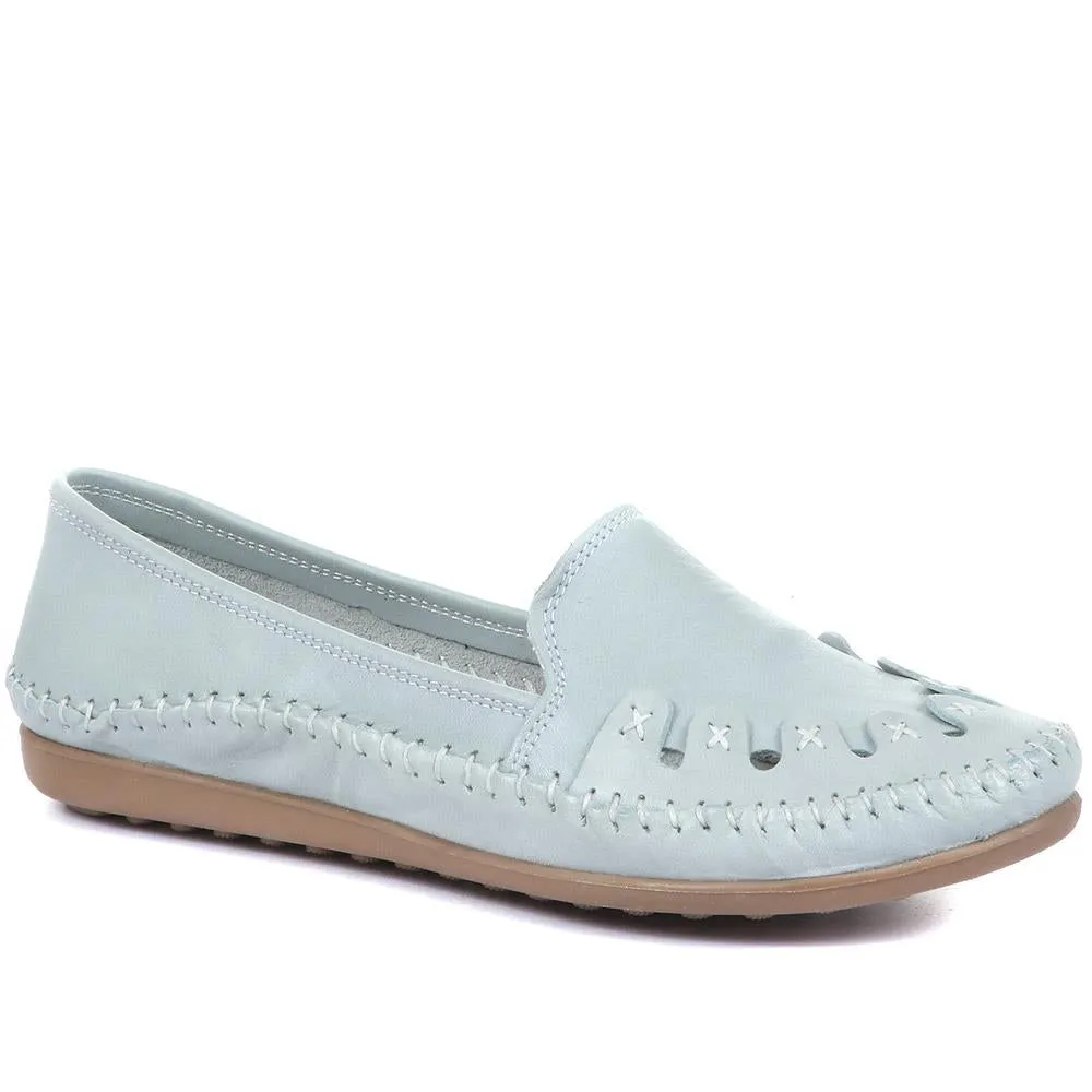 Leather Slip-On Pumps - GOKH29000 / 316 901