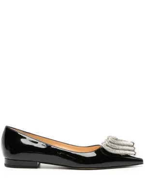 MACH & MACH Flat shoes Black