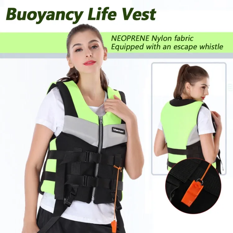 MANNER QP2030 Adult Buoyancy Vest Swimming Aid Life Jacket, Size:S(Red)