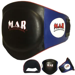 MAR-212B | Synthetic Leather Belly Guard w/ Multi Layer Foam