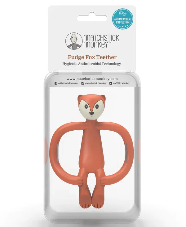 Matchstick Monkey Fudge Fox Teether