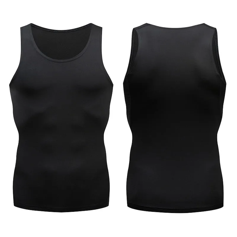 Men Sleeveless Shirt Jogging Vest Training Clothes Men Running Crop Top Sport Vest I-Shaped Gym Running Fitness Workout Tank Top