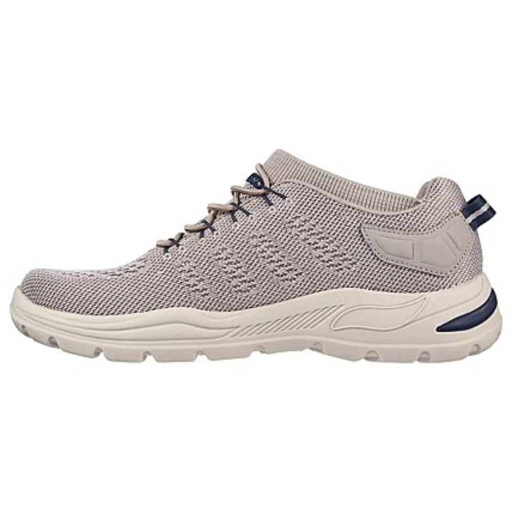 Men's Arch Fit Motley Varsen Running Shoe (Taupe)