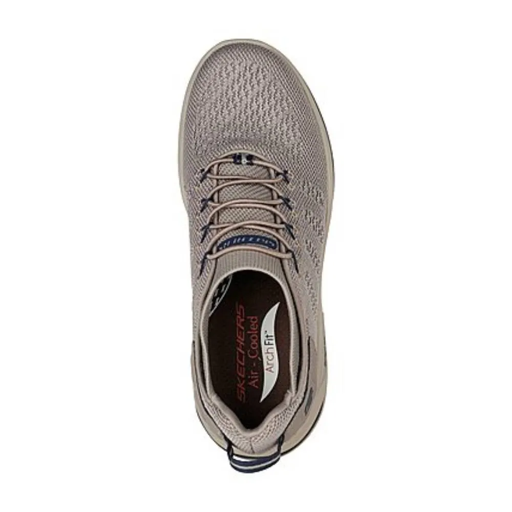 Men's Arch Fit Motley Varsen Running Shoe (Taupe)