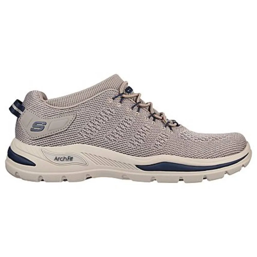 Men's Arch Fit Motley Varsen Running Shoe (Taupe)