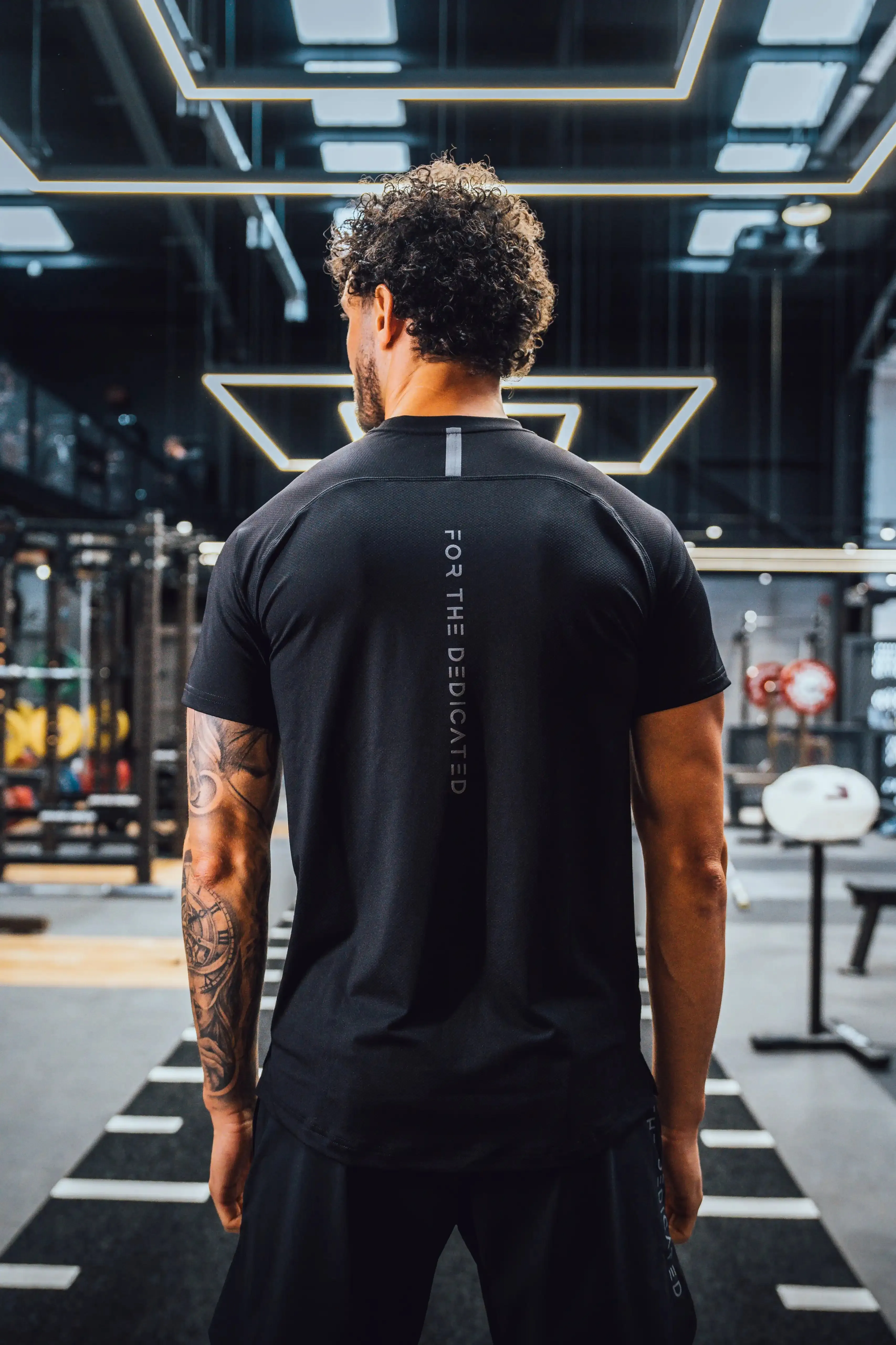 Men's Black Training T-Shirt