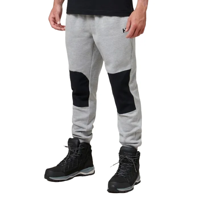 Mens Hard Yakka Xtreme Jogger Fleece Trackie Pant Grey