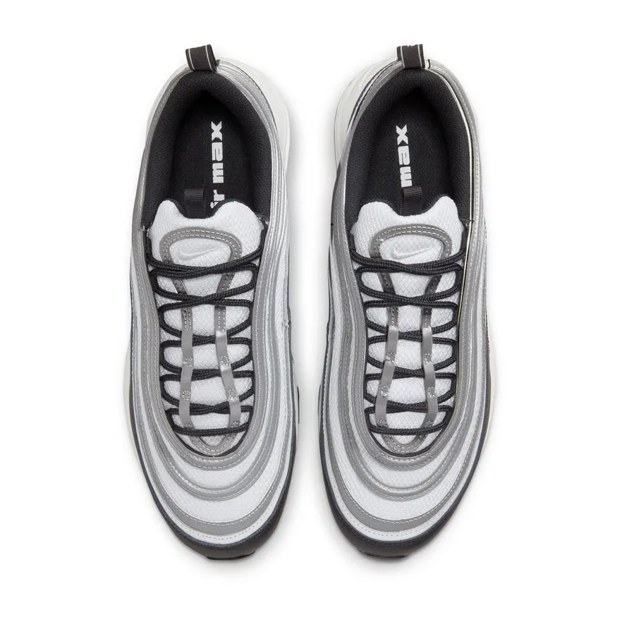 Men's Nike Air Max 97 - BLACK/WHITE-REFLECT SILVER