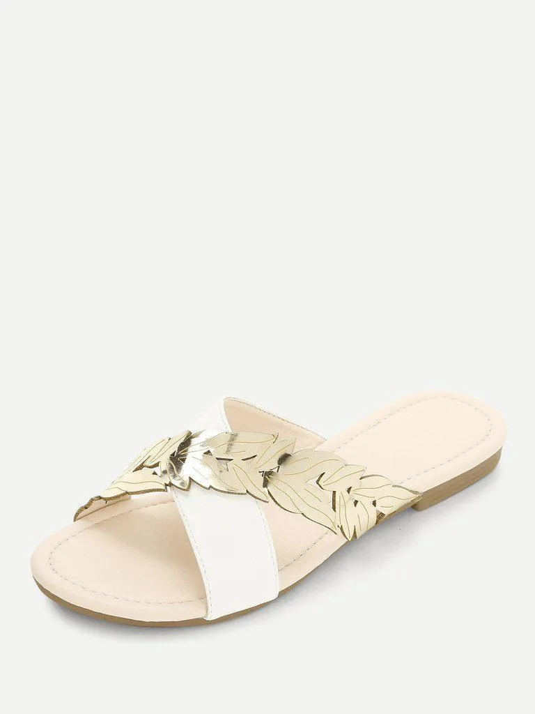 Metallic Panel Criss Cross Sliders